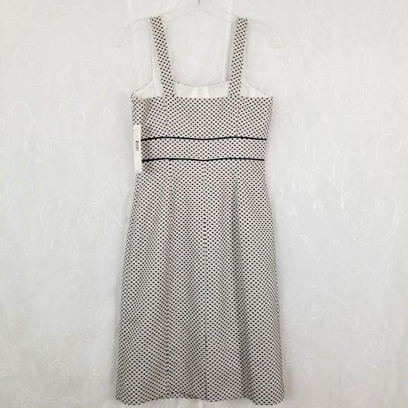 Tahari Levine Isabella Demarco Women's 2 Dress Lined Sheath Pencil White/Blk - Picture 2 of 8